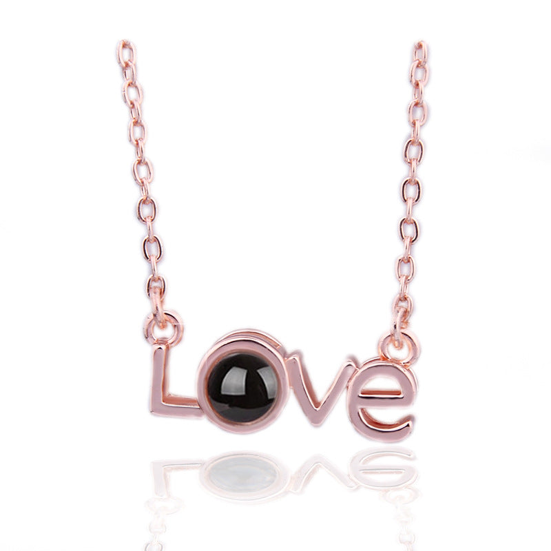 I Love You Necklace In 100 Languages