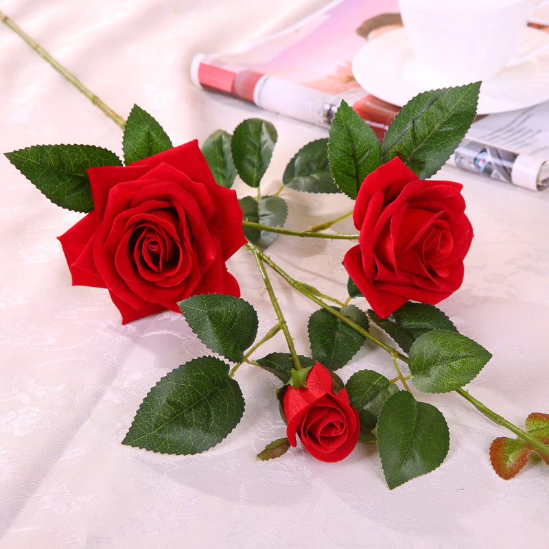 Artificial flower rose